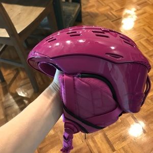 Smith Brand Pink Variant board bike helmet